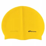 Pływanie - Czepek silikon Spokey 83961 żółty - miniaturka - grafika 1