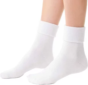 Skarpetki damskie frotte art. 110 SK05 granat - Skarpetki damskie - miniaturka - grafika 1