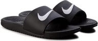 Buty dla dziewczynek - Nike Klapki dziecięce Kawa Slide Gs/Ps czarne r. 38.5 (819352-001) - miniaturka - grafika 1