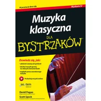 Muzyka klasyczna dla bystrzaków Pogue David Speck Scott - Książki o kulturze i sztuce - miniaturka - grafika 1