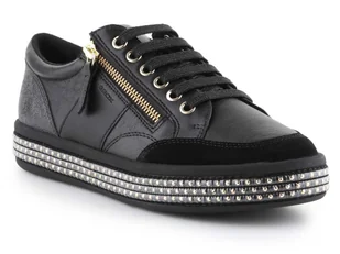 Buty lifestylowe Geox D Leelu'e - D94FFE-08554-C9999 - Półbuty męskie - miniaturka - grafika 1