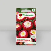Nasiona i cebule - Aster chiński pomponowy Gusford Supreme Czerwony 0,5g - Nasiona - W. Legutko - miniaturka - grafika 1
