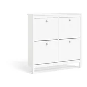 Szafki na buty - Biała szafka na buty Tvilum Madrid - miniaturka - grafika 1