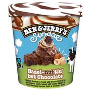 Lody i desery lodowe - Ben & Jerry's Hazel-nuttin But Chocolate Lody 427 ml - miniaturka - grafika 1