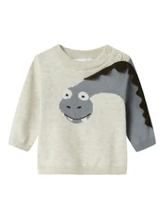 name it Sweter "Nutti" w kolorze kremowym - Bluzy i sweterki niemowlęce - miniaturka - grafika 1