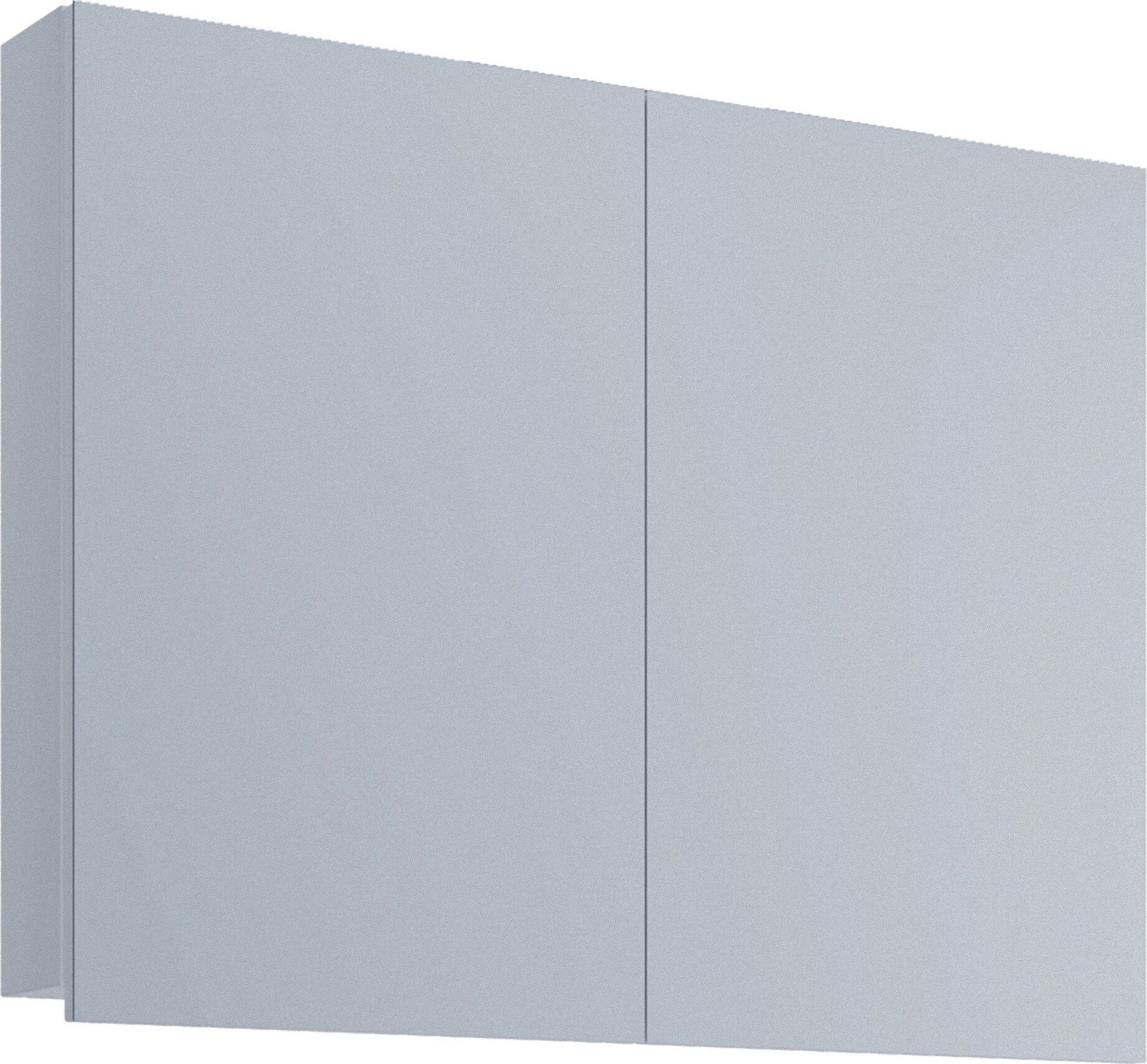 VCB1 szafka łazienkowa z lustrem szafka z lustrem 60 cm, biały.