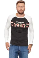 Bluzy męskie - Wrangler, Bluzka męska, LS 1947 Tee Faded W7B82GOV6, rozmiar XL - miniaturka - grafika 1