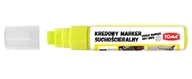 Markery do tablic - [Bs] Marker Kredowy Suchościeralny 8X15Mm Żółty To294 Toma - miniaturka - grafika 1