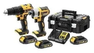 Zestawy elektronarzędzi - DeWALT Akumulatorowy 2-narzędziowy Zestaw Combo - miniaturka - grafika 1