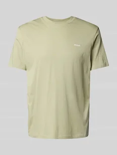 T-shirt z nadrukiem z logo model ‘Dero’ - Koszulki męskie - miniaturka - grafika 1