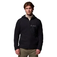 Odzież trekkingowa męska - Columbia Polar Fast Trek™ 2135701 Czarny Regular Fit - miniaturka - grafika 1