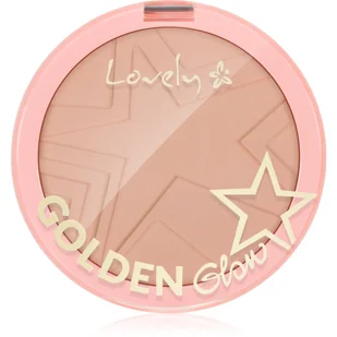Lovely Lovely Golden Glow Puder Matujący do Twarzy 3 LOV-2829 - Pudry do twarzy - miniaturka - grafika 1