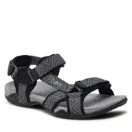 Sandały męskie - Sandały CMP Hamal Hiking Sandal 38Q9957 Szary - miniaturka - grafika 1