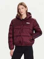 Kurtki damskie - EA7 Emporio Armani Kurtka zimowa 7W000681 AF16413 M5064 Bordowy Relaxed Fit - miniaturka - grafika 1