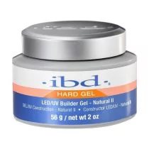 Ibd Hard Builder Gel LED/UV żel budujący Natural II 56 g - Żele do paznokci - miniaturka - grafika 1