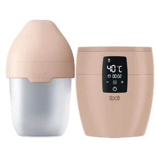 Zestaw Lovi Mammafeel, butelka niemowlęca, ze smoczkiem mini, 21/595, od urodzenia, 150 ml + podgrzewacz do butelek, beżowy, 77/051, 1 sztuka - Butelki dla niemowląt Zestaw Lovi Mammafeel, butelka niemowlęca, ze smoczkiem mini, 21/595, od urodzenia, 150 ml + podgrzewacz do butelek, beżowy, 77/051, 1 sztuka - Butelki dla niemowląt - miniaturka - grafika 1