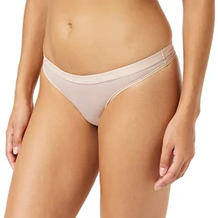 Calvin Klein Stringi damskie, Miodowo-migdałowy, XS - Majtki damskie - miniaturka - grafika 1