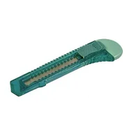 Nożyce i noże - Nóż do tapet 18 mm przezroczysty HIGO - miniaturka - grafika 1