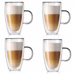 Szklanki Termiczne Z Podwójną Ścianką 450Ml 4 Szt - Szklanki - miniaturka - grafika 1