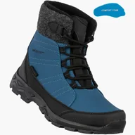 Śniegowce damskie - Śniegowce Damskie Buty Ocieplane Trzewiki Na Zimę Granatowe Vanhorn 23-34065BL 37 Granatowy - miniaturka - grafika 1