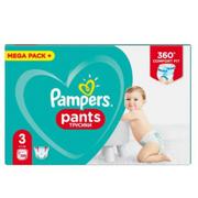 Pieluchy - Pampers Pieluchomajtki Active Baby Pants Midi Mega Box 120 szt.) - miniaturka - grafika 1