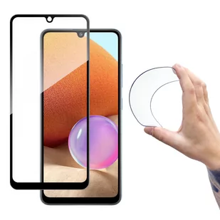 Wozinsky Full Cover Flexi Nano folia szklana szkło hartowane z ramką Samsung Galaxy A42 5G przezroczysty - Szkła hartowane na telefon - miniaturka - grafika 1