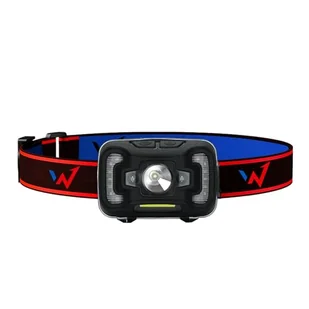 W WONDER FULL ENERGY Latarka czołowa 300 lumenów, IP44, 5 trybów oświetlenia, regulacja nachylenia do 45°, czujnik gestu, możliwość ponownego naładowania. Idealna do wszystkich aktywności w nocy. - Latarki - miniaturka - grafika 1