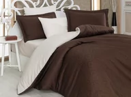 Pościel - Hobby Pościel satyna żakardowa Damask Brown - miniaturka - grafika 1