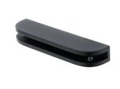 Akcesoria do armatury i ceramiki - Nimco Nikau - Uchwyt półki, czarny mat NKC 30091BS-90 - miniaturka - grafika 1