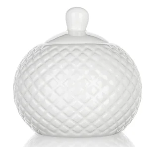 Ceramiczna cukiernica średnica 11cm DIAMOND - Cukiernice - miniaturka - grafika 1