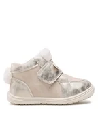 Buty dla dziewczynek - Nelli Blu Trzewiki CM211213-10A Beżowy - miniaturka - grafika 1
