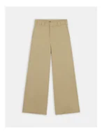 Spodnie damskie - pantaloni donna dickies w wide leg pant dk0a4yse khk khaki - miniaturka - grafika 1