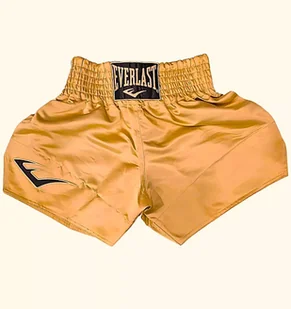 Everlast Spodenki Muay Thai Gold Rozmiar L - Kimona, stroje i obuwie - miniaturka - grafika 1