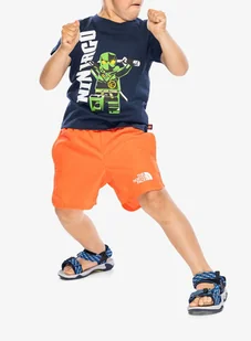 Spodenki chłopięce The North Face Amphibious Class V Short - orange phantom - Odzież trekkingowa męska - miniaturka - grafika 1