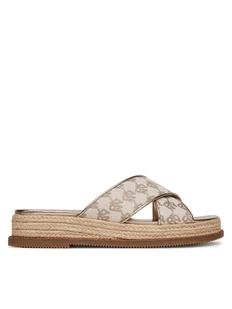 DKNY Espadryle K1564874 Beżowy - Espadryle damskie - miniaturka - grafika 1