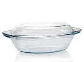Naczynia żaroodporne - Termisil Naczynie żaroodporne gładkie owalne 2,9 l - miniaturka - grafika 1