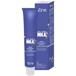 Tahe BLUE MILK kremowy rozjaśniacz do włosów 100ml - Farby do włosów i szampony koloryzujące Tahe BLUE MILK kremowy rozjaśniacz do włosów 100ml - Farby do włosów i szampony koloryzujące - miniaturka - grafika 1