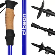 Kije trekkingowe - Kije Trekkingowe Kijki Nordic Walking # Beon Pro 2 - miniaturka - grafika 1