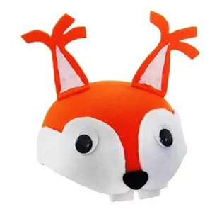 Gama Ewa Kraszek Gama Ewa Kraszek, Czapka Wiewiórka przebrania dla dzieci - Stroje karnawałowe - miniaturka - grafika 3