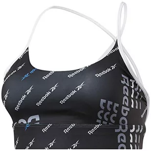 Reebok Damski biustonosz sportowy Wor AOP - Biustonosze - miniaturka - grafika 1