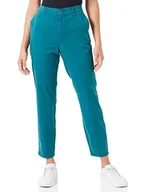 Spodnie damskie - s.Oliver Spodnie damskie Tapered Leg Blue Green 38, Niebieski zielony, 38 - miniaturka - grafika 1