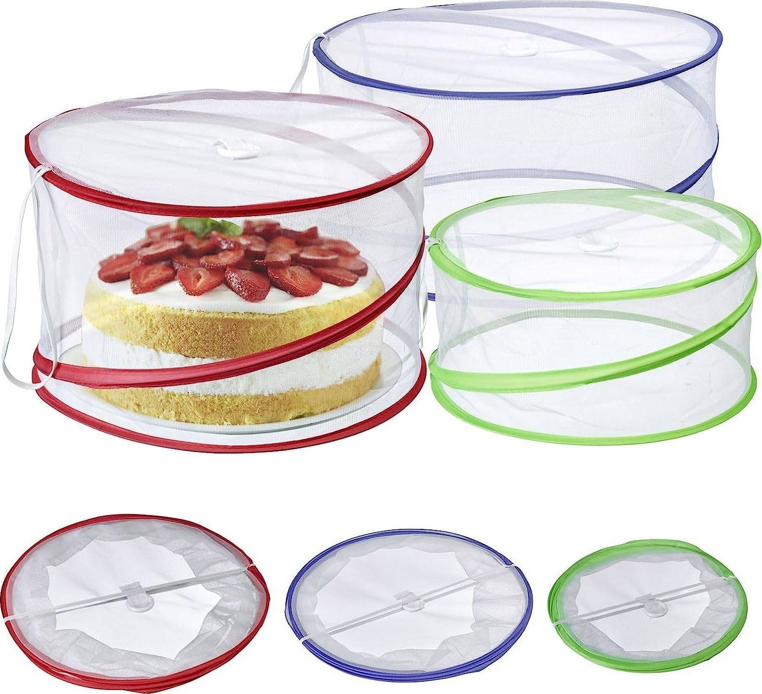 Westmark Zestaw 3 siatek do ochrony żywności przed owadami Westmark 23202270 Uniwersalny