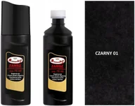 Środki do obuwia i ubrań - CZARNY RENOWATOR KOLORU SKÓRY ZAMSZU NUBUKU WELURU PŁYN RENOSKÓR PASTA EKO - miniaturka - grafika 1