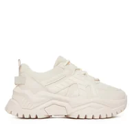 Sneakersy damskie - Sneakersy DeeZee 9223 Beżowy - miniaturka - grafika 1