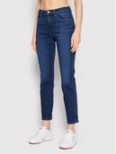 Spodnie damskie - Wrangler Jeansy W26LZM23Z 112145952 Granatowy Slim Fit - miniaturka - grafika 1