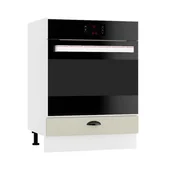 Szafki kuchenne - Szafka pod piekarnik 60 ADELE DK60 beżowy mat - miniaturka - grafika 1