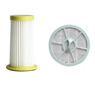 Filtry do odkurzaczy - Filtry zamienne do odkurzacza Hepa, kompatybilne z FC8260 FC8262 FC8264 (zestaw 2 sztuki, żółty i szary) - miniaturka - grafika 1