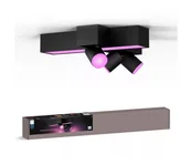 Lampy sufitowe - Philips-LED RGBW Ściemnialne oświetlenie punktowe Hue CENTRIS 3xGU10/4,2W + LED/11W - miniaturka - grafika 1
