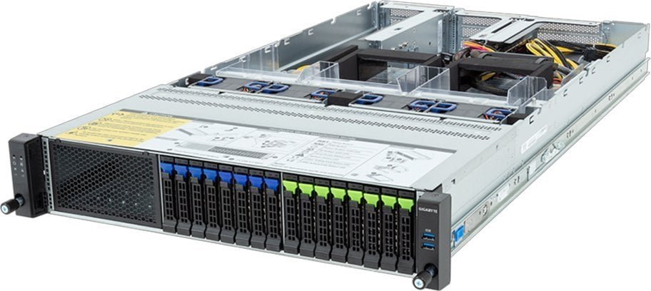 Gigabyte R283-ZF1-AAL1 Rev. 3.x Rack Server 2U Dual Sockel SP5