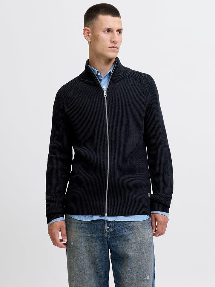 Jack & Jones Kardigan w kolorze czarnym